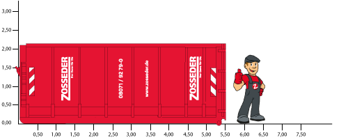 Zosseder 30 CBM Container