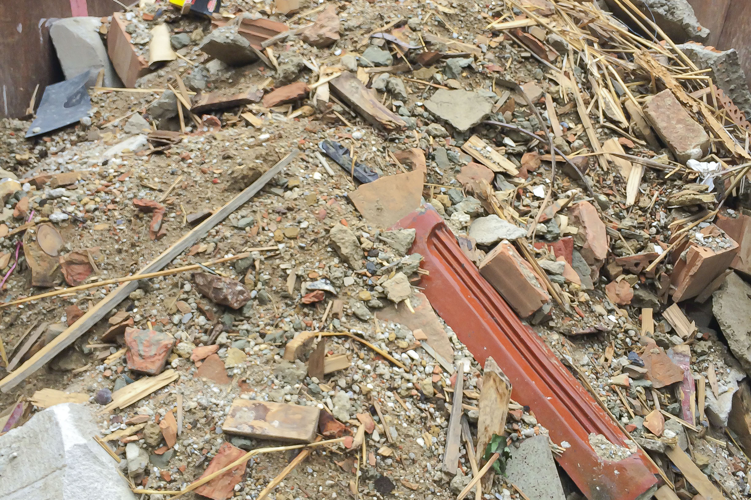 Bauschutt verunreinig Bild